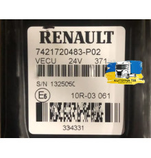 Б/у Блок керування VECU Renault Magnum Euro 5 (Рено Магнум Євро 5) 7421720483