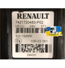 Б/у Блок керування VECU Renault Magnum Euro 5 (Рено Магнум Євро 5) 7421720483