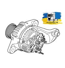 Б/у Генератор Renault Magnum Euro 5 (Рено Магнум Євро 5) 7421429789