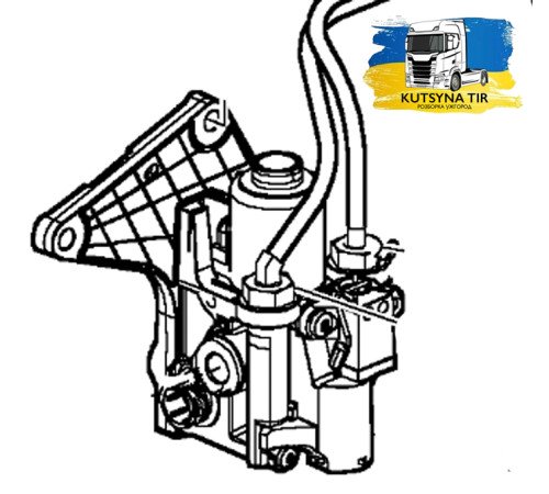 Б/у Клапан горного тормоза Renault Magnum Euro 5 DXi 13 (Рено Магнум Евро 5 ДХИ) 7420837594