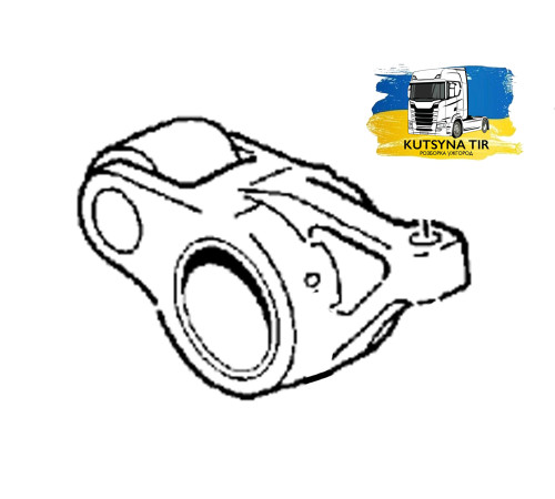 Б/у Рокер (коромисло) насос-форсунки Renault Magnum Euro 5 DXi 13 (Рено Магнум Євро 5 ДХІ) 7421881195