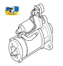 Б/у Стартер Renault Magnum Euro 5 DXi 13 (Рено Магнум Євро 5 ДХІ) 7422602941