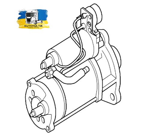 Б/у Стартер Renault Magnum Euro 5 DXi 13 (Рено Магнум Евро 5 ДХИ) 7422602941