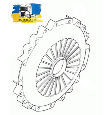 Б/у Корзина зчеплення Scania R Euro 5 HPI (Сканія Р хпі Євро 5) 574976, 574870