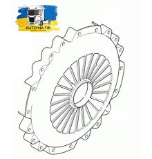 Б/у Корзина зчеплення Scania R Euro 5 HPI (Сканія Р хпі Євро 5) 574976, 574870