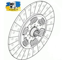 Б/у Диск сцепления Scania R Euro 5 HPI (Скания Р хпи Евро 5) 574933