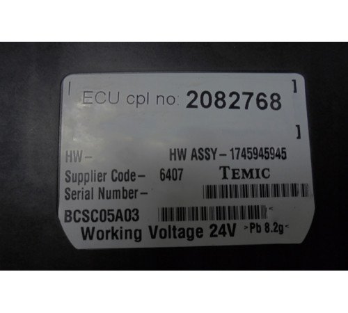 Б/у Электронный блок управления ECU, координатор COO E30 Scania R Euro 5 HPI (Скания Р хпи Евро 5) 2082768