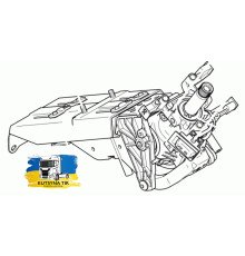 Б/у Рульова колонка Scania R Euro 5 HPI (Сканія Р хпі Євро 5) 1767619, 2532776