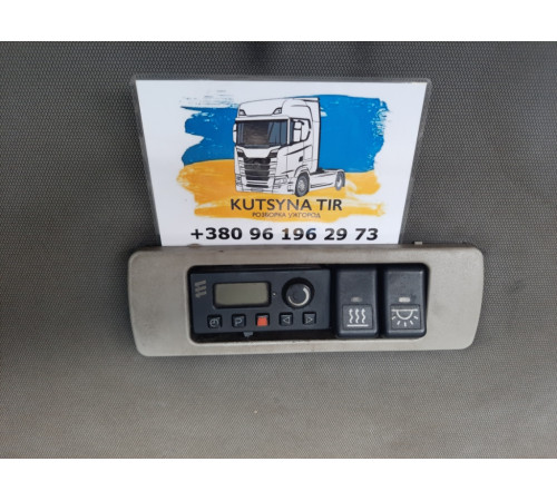 Б/у пульт управления автономным отопителем Volvo FH12 Euro 3 (Вольво ФШ 12 Евро 3)