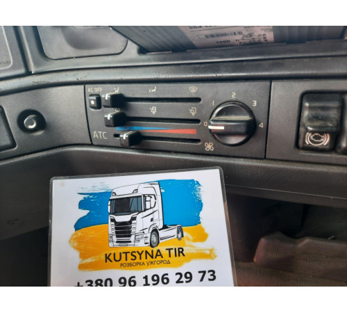 Б/у блок (пульт) керування пічкою, обігрівачем Volvo FH12 Euro 2 (Вольво ФШ 12 Євро 2) 85107796