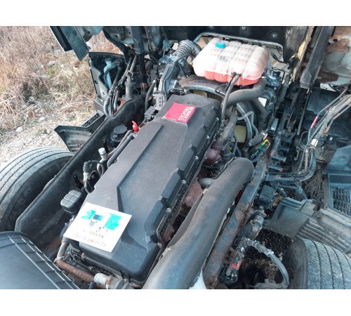 Б/у Головка блока цилиндров двигателя (ГБЦ мотора) Renault T Truck Range Gama DXI 11 Euro 6 (Рено Т ЕВРО 6) 7421379389