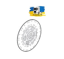 Б/у Диск сцепления Renault T Truck Range Gama Euro 6 (Рено Т ЕВРО 6) 7422078249