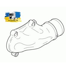 Б/у корпус термостата Scania R Euro 5 HPI (Сканія Р Євро 5) 1478655