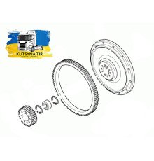 Б/у маховик Scania R Euro 5 HPI (Сканія Р Євро 5) 1805086