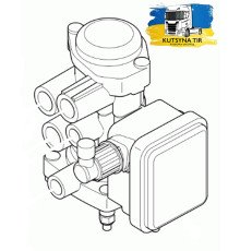 Б/у кран, модулятор гальм причепа Scania R Euro 5 HPI (Сканія Р Євро 5) 1879274