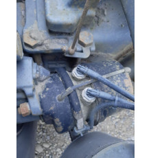 Б/у тормозная камера задняя, левая (L) (энергоаккумулятор) Mercedes-Benz Axor 1840 Euro 3 (Мерседес Аксор Евро 3) A0154204018
