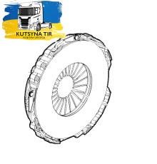 Б/у Корзина зчеплення Renault T Truck Range Gama Euro 6 (Рено Т ЕВРО 6) 7421639030
