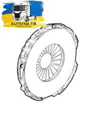 Б/у Корзина зчеплення Renault T Truck Range Gama Euro 6 (Рено Т ЕВРО 6) 7421639030