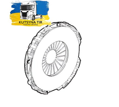 Б/у Корзина зчеплення Renault T Truck Range Gama Euro 6 (Рено Т ЕВРО 6) 7421639030