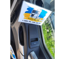 Б/у кнопка склопідіймача правого (пасажирського) MAN TGX EEV (ман тгх еев) 81258067095