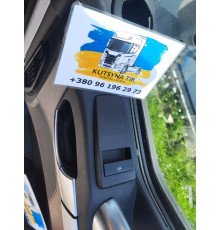 Б/у кнопка склопідіймача правого (пасажирського) MAN TGX EEV (ман тгх еев) 81258067095