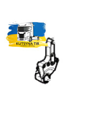 Б/у Кронштейн кріплення ресори передній (лівий, правий) Renault T Truck Range Gama Euro 6 (Рено Т ЕВРО 6) 7421575593, 7421575601