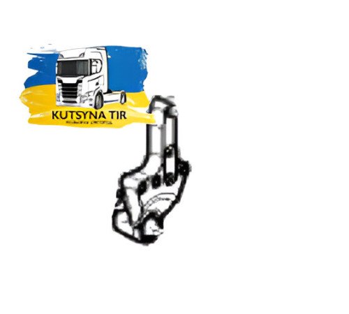 Б/у Кронштейн кріплення ресори передній (лівий, правий) Renault T Truck Range Gama Euro 6 (Рено Т ЕВРО 6) 7421575593, 7421575601