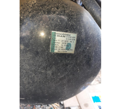 Ресивер повітряний 20 л MAN TGX EEV – б/у 81514016029