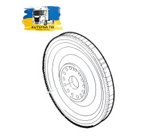 Б/у Маховик Renault T Truck Range Gama Euro 6 (Рено Т ЕВРО 6) 7421712935, 21712935