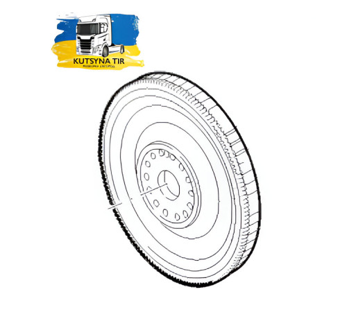 Б/у Маховик Renault T Truck Range Gama Euro 6 (Рено Т ЕВРО 6) 7421712935, 21712935