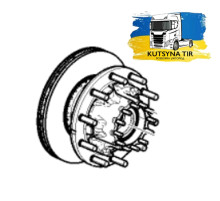Б/у Ступиця задня Renault T Truck Range Gama Euro 6 (Рено Т ЕВРО 6) 7421892566
