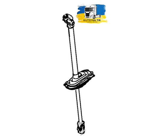 Б/у Рулевой кардан (штурвал руля) Renault T Truck Range Gama Euro 6 (Рено Т ЕВРО 6) 7482556446, 82556446
