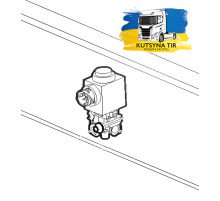 Б/у Клапан соленоид блокировки заднего моста Renault T Euro 6 (Рено Т ЕВРО 6) 7401078316