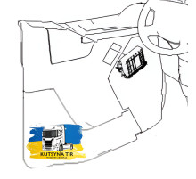 Б/у Блок керування дверима (водійська або пасажирська сторона) Renault T Truck Range Gama Euro 6 (Рено Т ЕВРО 6) 7422038905, 7422038903