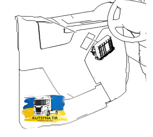 Б/у Блок керування дверима (водійська або пасажирська сторона) Renault T Truck Range Gama Euro 6 (Рено Т ЕВРО 6) 7422038905, 7422038903