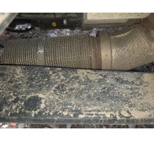 Б/у Гофра каталізатора (труба глушника) MAN TGX EURO 6 (МАН ТГХ ЕВРО 6) 81152105016