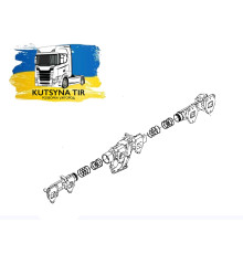 Б/у Випускний колектор MAN TGX EURO 6 (МАН ТГХ ЕВРО 6) 51081020369, 51081020650, 51081020645, 51081020273