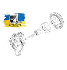 Б/у Масляний насос MAN TGX EURO 6 (МАН ТГХ ЕВРО 6) 51051035038