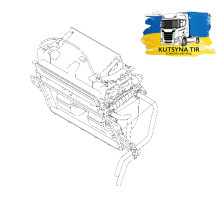 Б/у Пічка салона MAN TGX EURO 6 (МАН ТГХ ЕВРО 6) 81619006444
