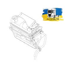 Б/у Печка салона MAN TGX EURO 6 (МАН ТГХ ЕВРО 6) 81619006444