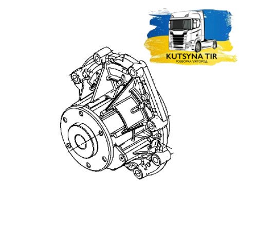 Б/у Водяной насос (помпа) MAN TGX EURO 6 (МАН ТГХ ЕВРО 6) 51065007106