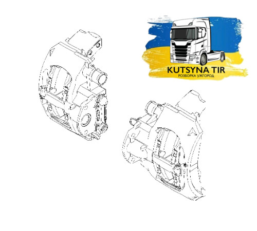 Б/у Гальмівний супорт передній MAN TGX EURO 6 (МАН ТГХ ЕВРО 6) 81508046635, 81508046636