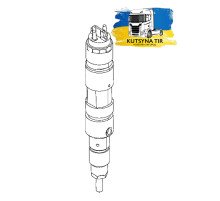 Б/у Паливна форсунка MAN TGX EURO 6 (МАН ТГХ ЕВРО 6) 51101006180