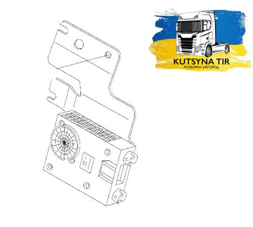Б/у Преобразователь напряжения 14-24v MAN TGX EURO 6 (МАН ТГХ ЕВРО 6) 81259070338