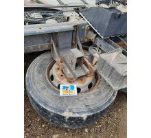 Б/у Кронштейн крепления запасного колеса (запаски) на раму DAF XF 105 EURO 5 (ДАФ ХФ 105) 1208779