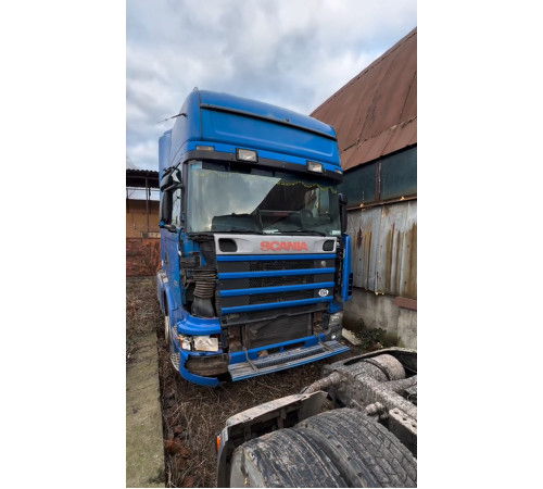 Розборка SCANIA R124L (LA) EURO 3 HPI та PDE (Сканія Р124Л (ЛА) ХПІ та ДПЄ ЄВРО 3) – вантажна розбірка TIR